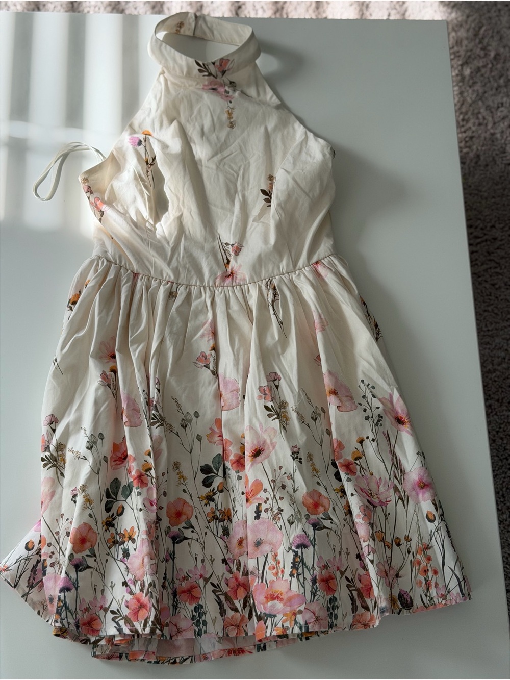 Altar'd State White Multi Floral Sundress